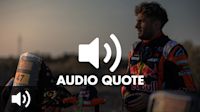 Rally Dakar 2024 Kevin Benavides audio - day 10